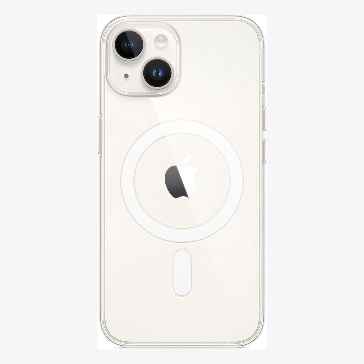 Прозрачный чехол для iPhone 14 с MagSafe