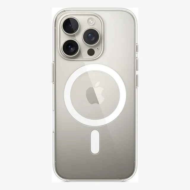 Прозрачный чехол для iPhone 16 Pro с MagSafe