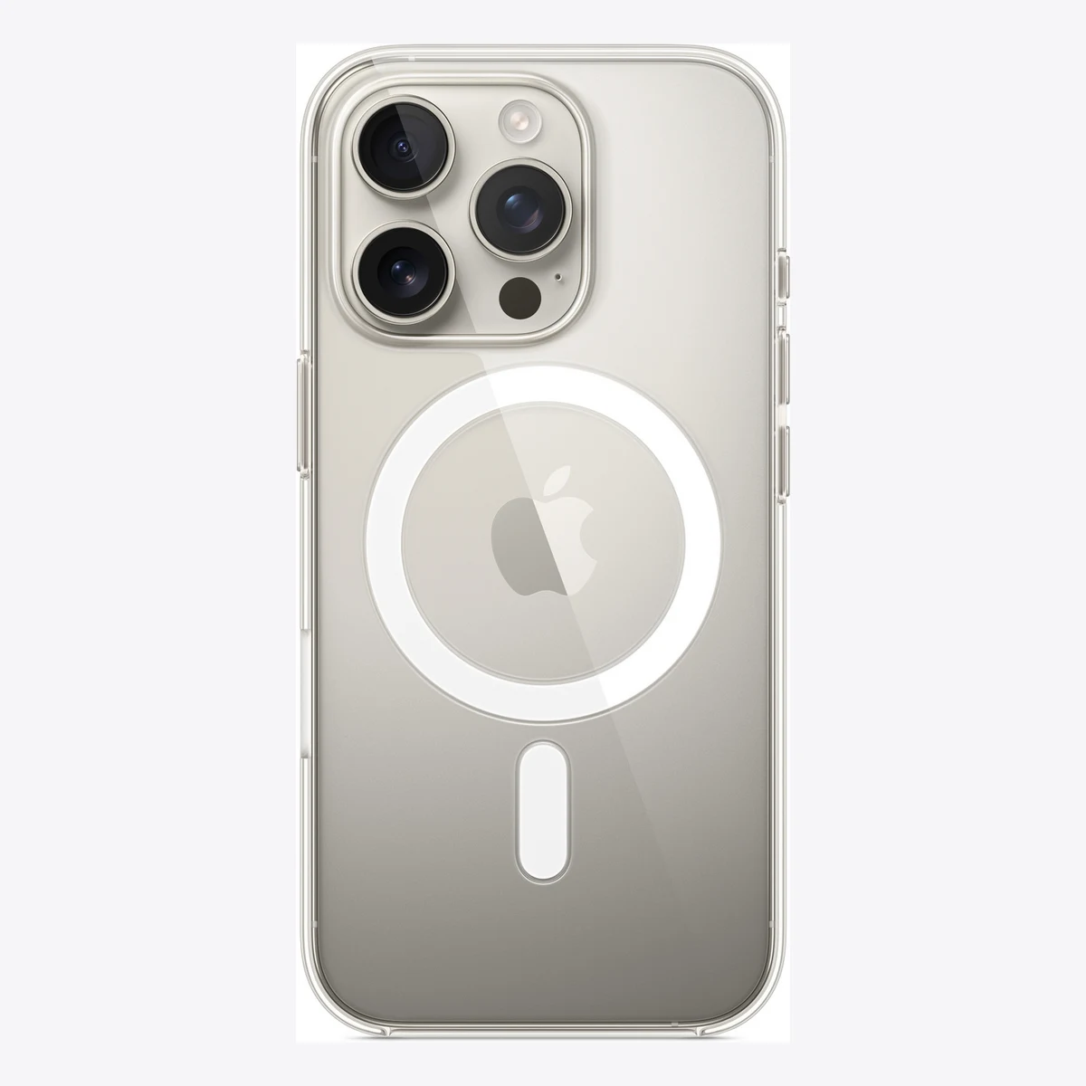 Прозрачный чехол для iPhone 16 Pro с MagSafe