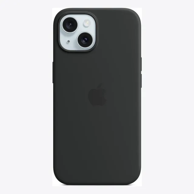 Силиконовый чехол для iPhone 15 с MagSafe